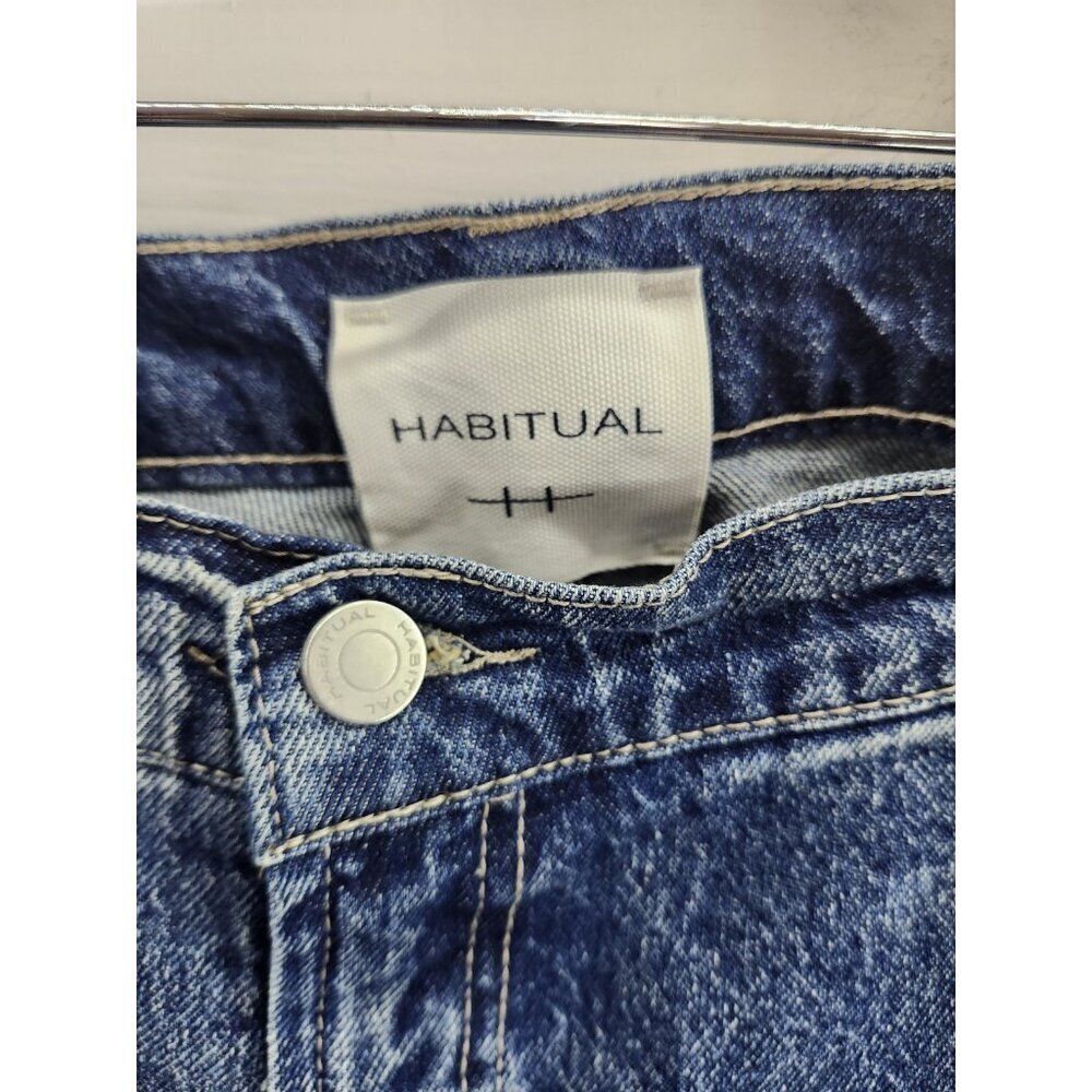 Habitual Reese High Rise Straight Medium Wash 18 - Picture 3 of 7